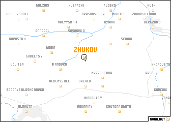 map of Zhukov