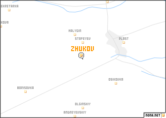 map of Zhukov