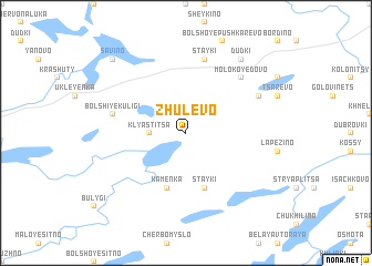 map of Zhulevo