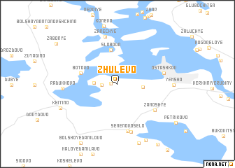 map of Zhulevo