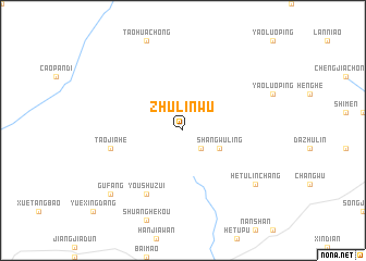 map of Zhulinwu