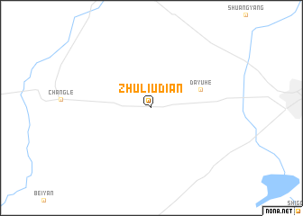 map of Zhuliudian