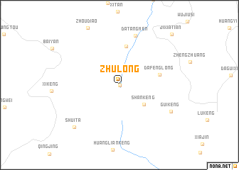 map of Zhulong