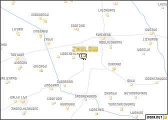 map of Zhulou