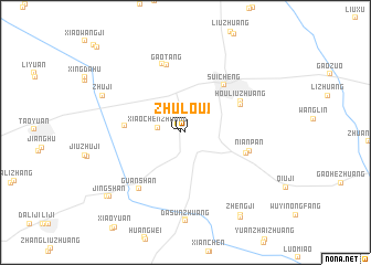 map of Zhulou