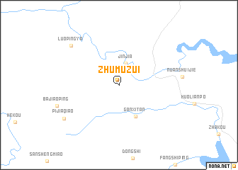 map of Zhumuzui