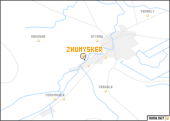 map of Zhumysker