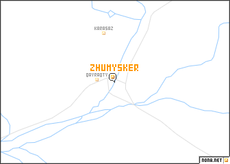 map of Zhumysker