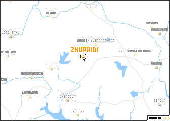 map of Zhupaidi