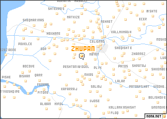 map of Zhupan