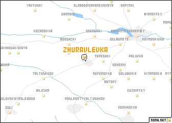 map of Zhuravlëvka