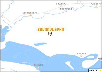 map of Zhuravlëvka