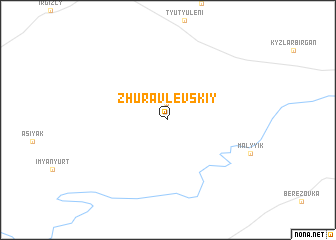 map of Zhuravlëvskiy