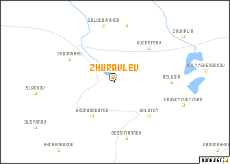 map of Zhuravlëv