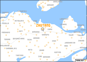 map of Zhutang