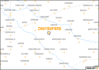 map of Zhuyoufang
