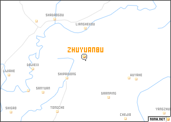 map of Zhuyuanbu