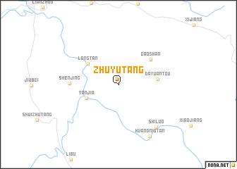 map of Zhuyutang