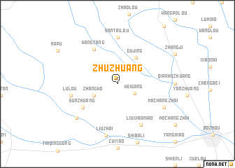 map of Zhuzhuang