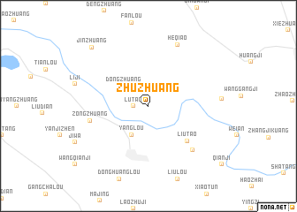 map of Zhuzhuang
