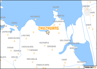map of Zhuzhuang