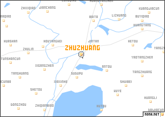 map of Zhuzhuang