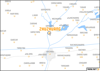 map of Zhuzhuang