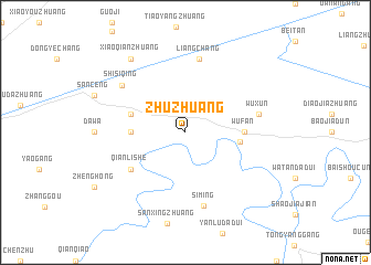 map of Zhuzhuang