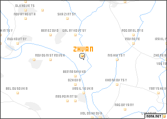 map of Zhvan