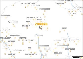 map of Ẕīā\