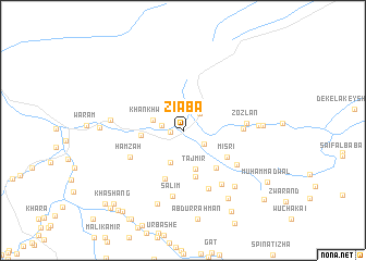 map of Ziāba
