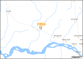 map of Ziadu