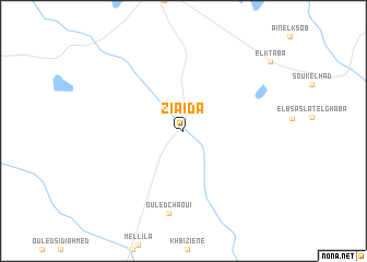 map of Ziaïda