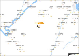 map of Ziaing