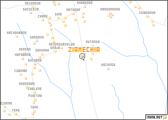 map of Ziamechia