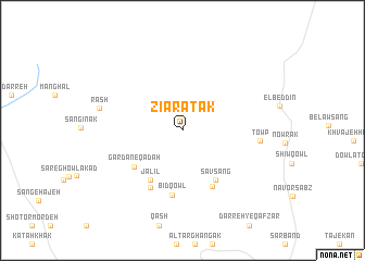 map of Zīāratak