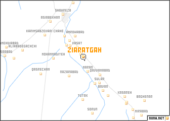 map of Zīāratgāh