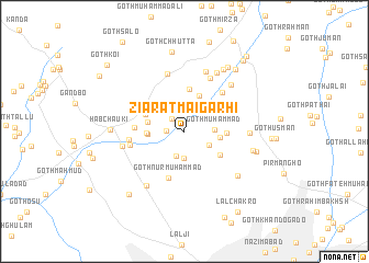 map of Ziārat Mai Garhi