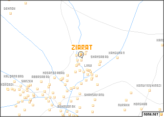 map of Zīārat