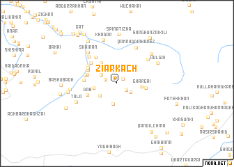 map of Ziar Kach