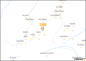 map of Zīār
