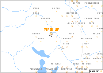 map of Zibalwe