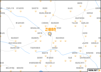 map of Ziban