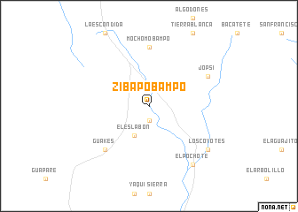 map of Zibapobampo