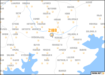 map of Ziba