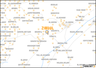 map of Zibdul