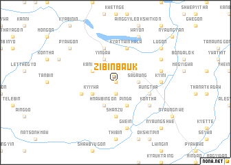 map of Zibinbauk