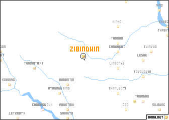 map of Zibindwin