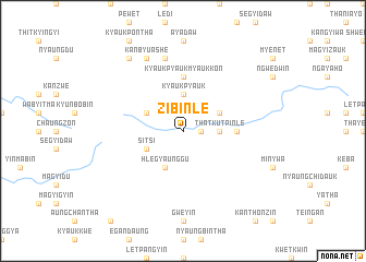 map of Zibinlè