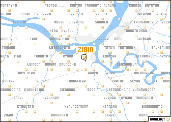 map of Zibin